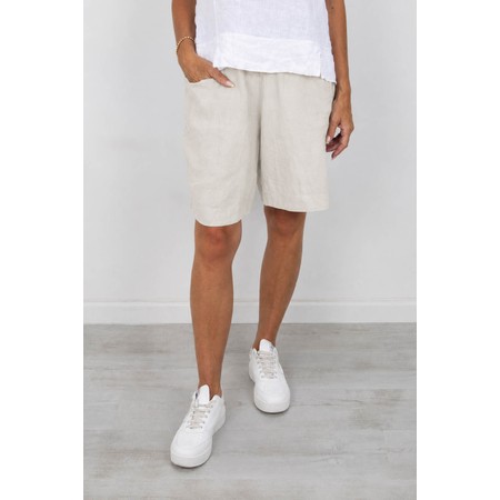Amazing Woman Orla Natural Linen Shorts - Beige