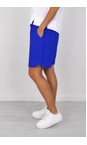 Amazing Woman Royal Blue Orla Linen Royal Blue Shorts  