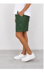Amazing Woman Verde Orla Linen Verde Shorts  