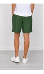 Amazing Woman Verde Orla Linen Verde Shorts  