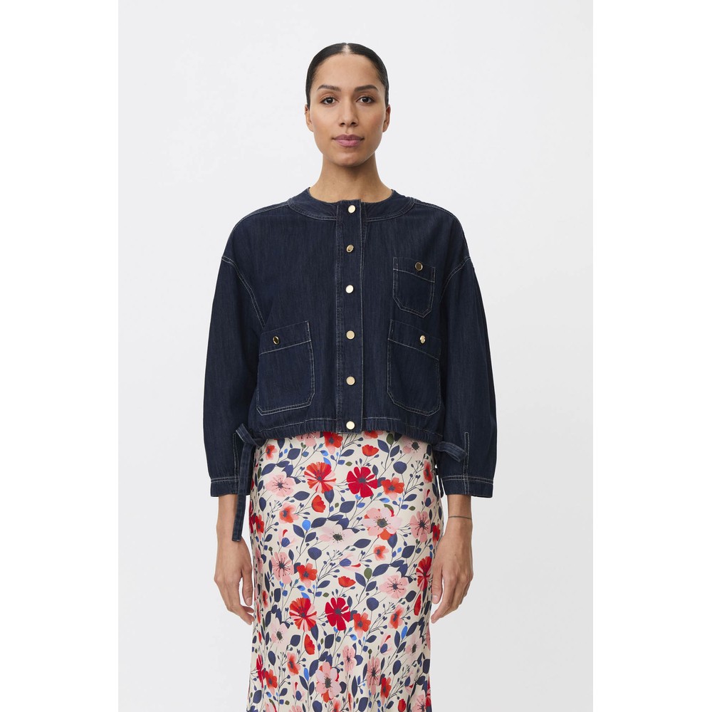 Masai Clothing Jynthera Denim Jacket Dark Denim
