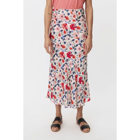 Masai Clothing Solviera Print Satin Skirt - Multicoloured