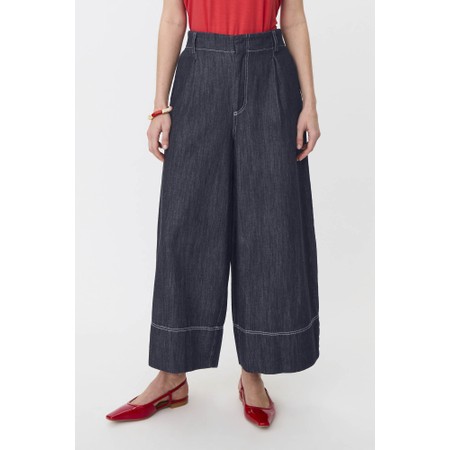 Masai Clothing Parriq Denim Trouser - Blue