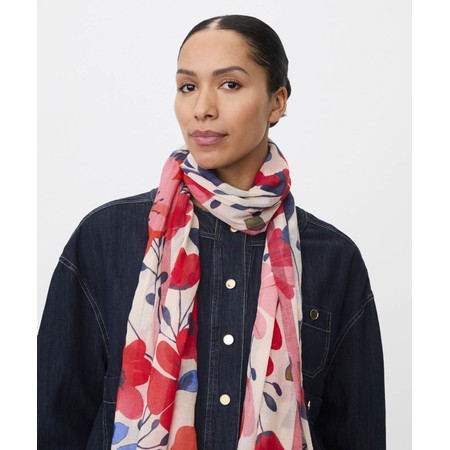 Masai Clothing Ashavyn Strawberry Ice Print Scarf - Pink