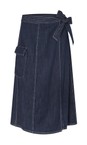 Masai Clothing Dark Denim Sanchiana Denim Skirt  