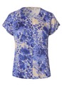 Masai Clothing Medieval Blue La Medieval Blue Print Shirt  