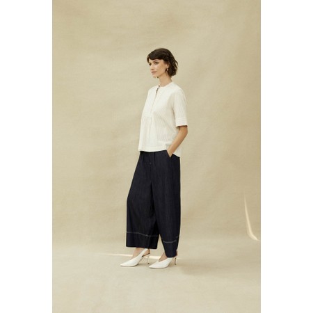 Masai Clothing Parriq Denim Trouser - Blue