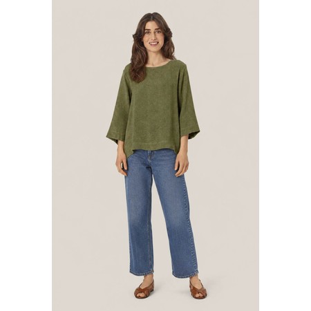 Masai Clothing Dovinia Basic Top - Green
