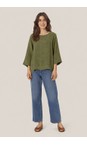 Masai Clothing Olivine Dovinia Basic Top  