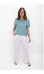 Amazing Woman Agata Marilyn Agata Boxy Linen Shirt  