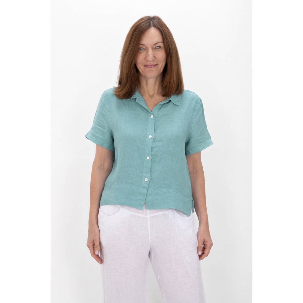 Amazing Woman Marilyn Agata Boxy Linen Shirt Agata
