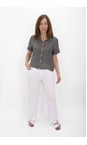 Amazing Woman Dark Mud Marilyn Dark Mud Boxy Linen Shirt  