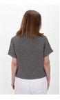 Amazing Woman Dark Mud Marilyn Dark Mud Boxy Linen Shirt  