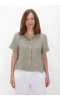 Amazing Woman Fango Marilyn Fango Boxy Linen Shirt  