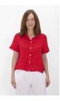 Amazing Woman Fragola Marilyn Fragola Boxy Linen Shirt  