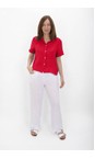 Amazing Woman Fragola Marilyn Fragola Boxy Linen Shirt  