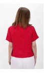 Amazing Woman Fragola Marilyn Fragola Boxy Linen Shirt  