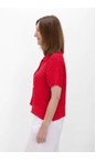 Amazing Woman Fragola Marilyn Fragola Boxy Linen Shirt  