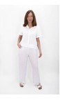Amazing Woman White  Marilyn White Boxy Linen Shirt  