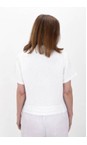 Amazing Woman White  Marilyn White Boxy Linen Shirt  