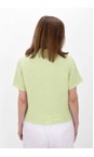 Amazing Woman Leek Marilyn Leek Boxy Linen Shirt  