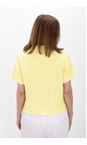 Amazing Woman Pale Yellow Marilyn Pale Yellow Boxy Linen Shirt  