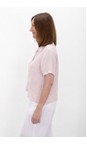 Amazing Woman Rose Marilyn Rose Boxy Linen Shirt  