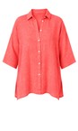 Amazing Woman Coral Finty X Coral Oversized Linen Shirt  