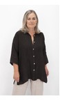 Amazing Woman Choko Finty X Choko Oversized Linen Shirt  