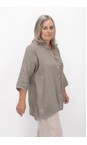 Amazing Woman Fango Finty X Fango Linen Shirt  
