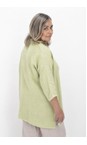 Amazing Woman Leek Finty X Leek Oversized Linen Shirt  