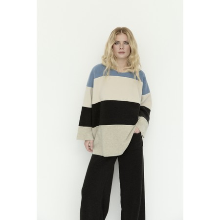 Henriette Steffensen Fleece Mix Blouse - Grey