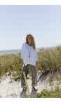 Henriette Steffensen White  White Oversized Jersey T-shirt with Necklace  