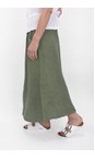 Amazing Woman Khaki Orla Khaki Linen Skirt  