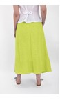 Amazing Woman Lime Orla Lime Linen Skirt  