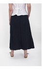 Amazing Woman Navy Orla Navy Linen Skirt  
