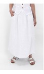 Amazing Woman White  Orla White Linen Skirt  