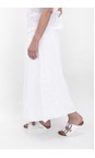 Amazing Woman White  Orla White Linen Skirt  