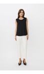 Masai Clothing Black  MaElisa Black Basic Top  