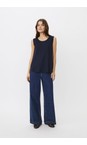 Masai Clothing Navy MaElisa Navy Basic Top  