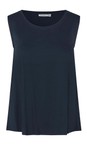 Masai Clothing Navy MaElisa Navy Basic Top  