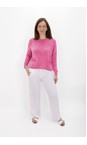 Amazing Woman Azalea Pink Jodie Azalea Pink Front Pocket Supersoft Knit Jumper  