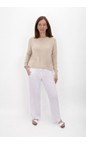 Amazing Woman Beige Jodie Beige Front Pocket Supersoft Knit Jumper  