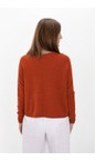 Amazing Woman Burnt Orange Jodie Burnt Orange Front Pocket Supersoft Knit Jumper  