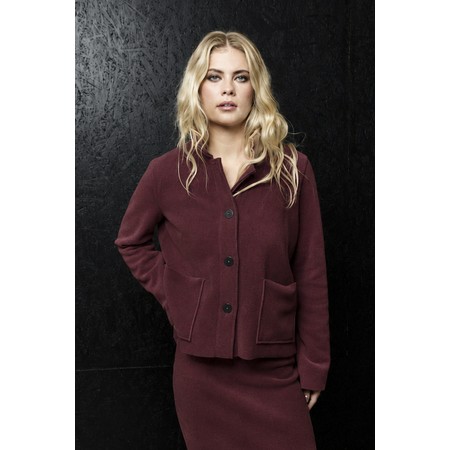 Henriette Steffensen Bordeaux Fleece Jacket - Purple