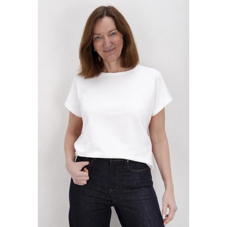 Chalk Wei Plain White Top - White