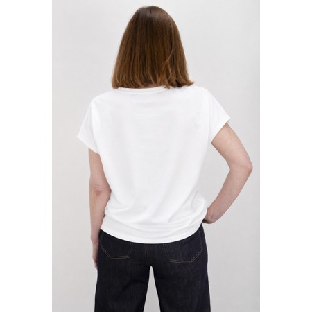 Chalk Wei Plain White Top - White
