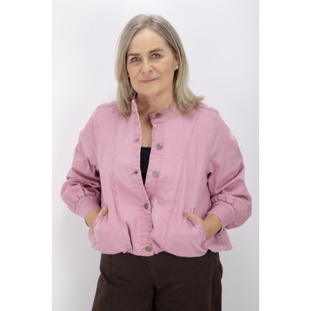 NOEN Jeanstyle Wild Rose Puff Jacket - Pink