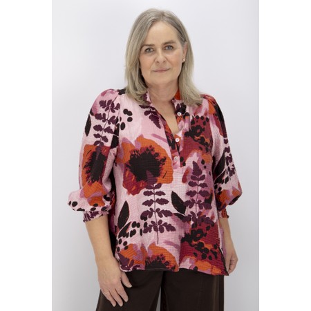 NOEN Abstract Print Shirt - Pink