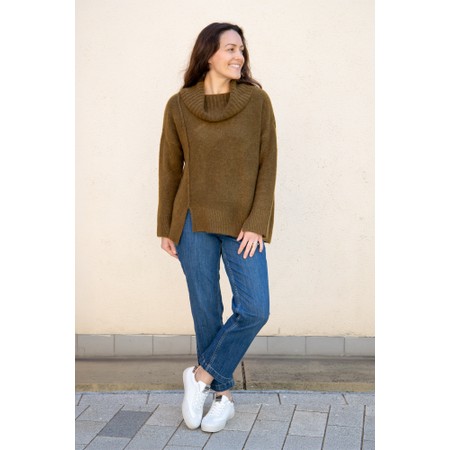 Foil A - Cute Olive Sweater - Green
